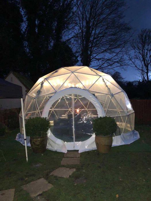 Куполна къща, Оранжерия, Палатка