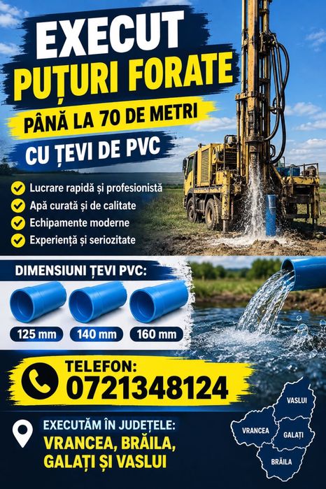 Execut puturi forate