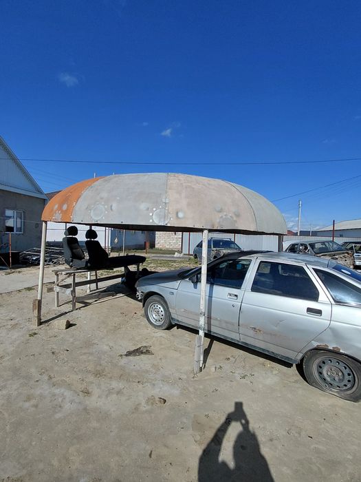 Навес сьемный можно разобрать