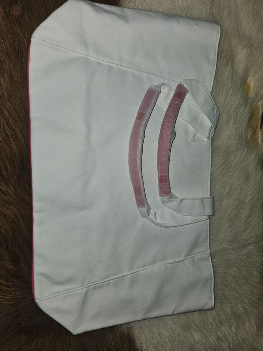 Vand geanta mare Lancome din panza  noua