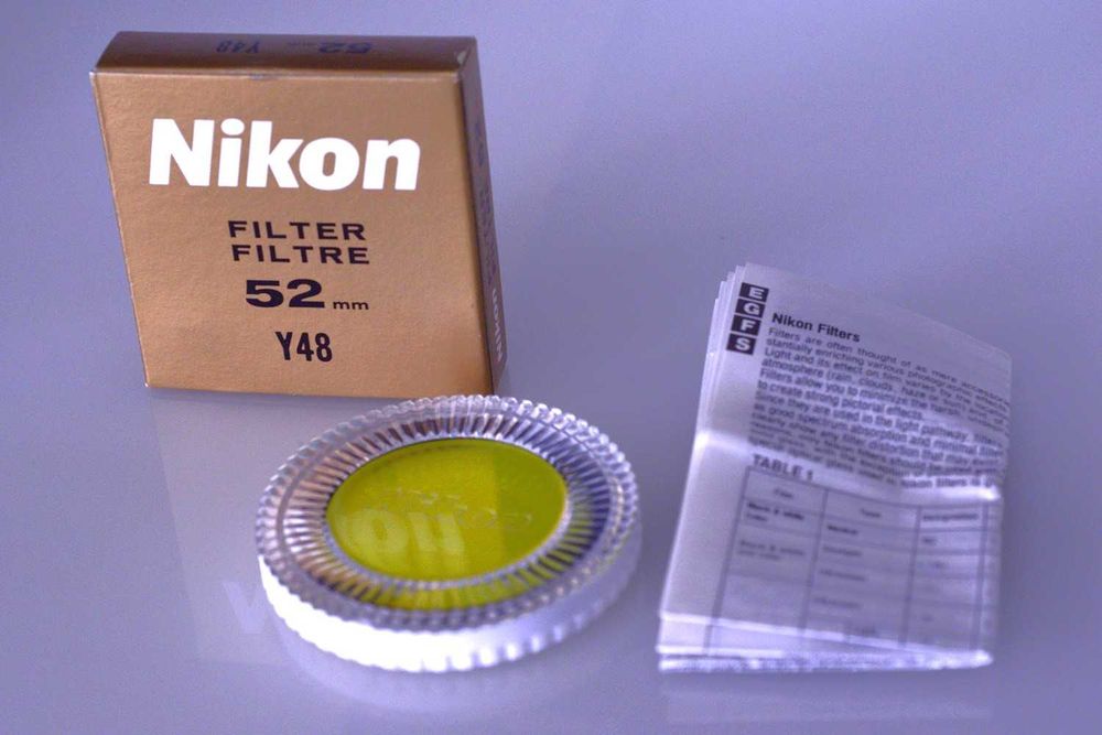 Filtru Y48 52mm original Nikon