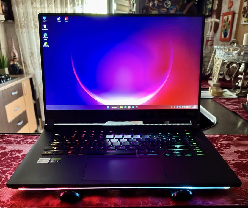 Laptop Pro Gaming Asus Rog Strix G15 display 2k 165Hz RTX 3070ti full power 150W Ryzen 9 HX 4,9 GHz ssd 1tb 16gb RAM DDR5