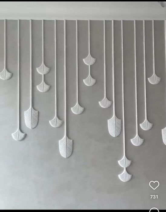 Гипсовый лепнина