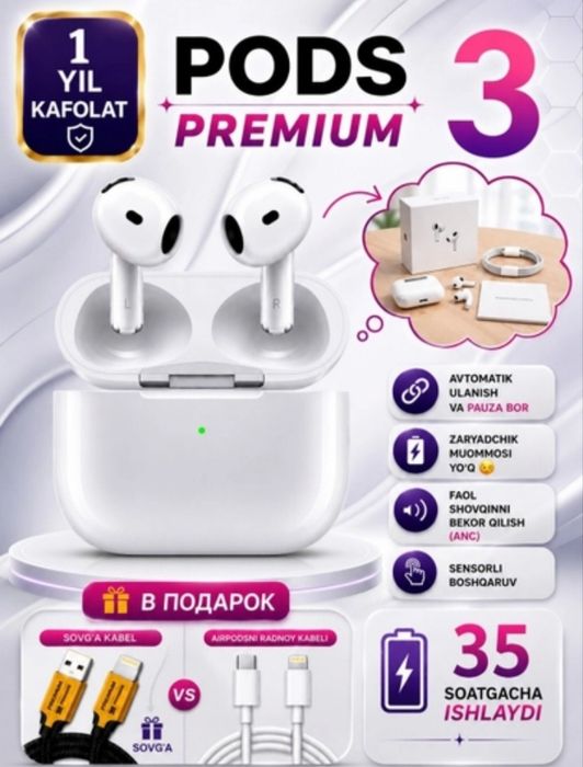 Airpods 2 Luxe premium
