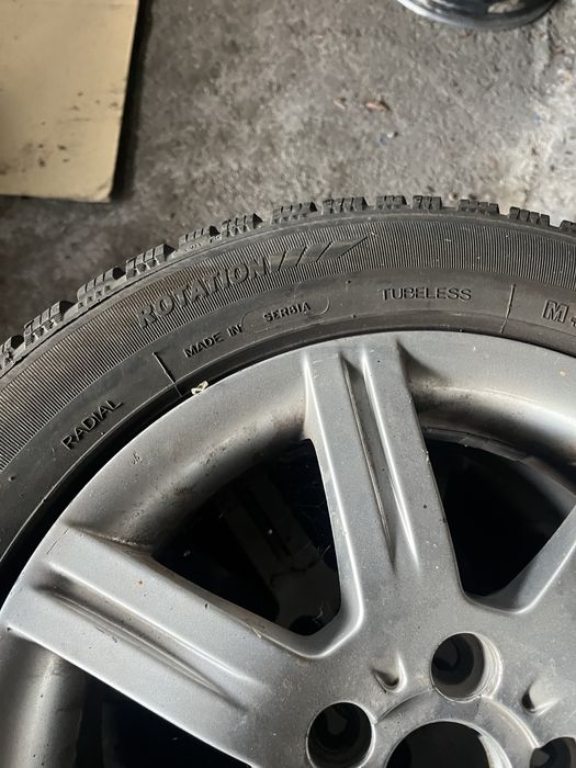 Комплект джанти и зимни гуми 16 цола за Сеат 205.55.16