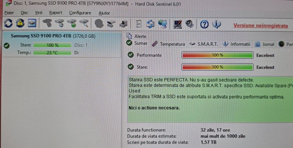 4TB Samsung PRO 9100 NVMe PCIe 5.0