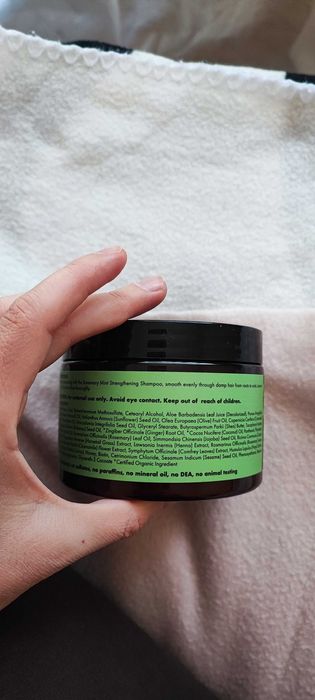 Комплект за коса с шампоан, подсилваща маска и олио за скалп Mielle