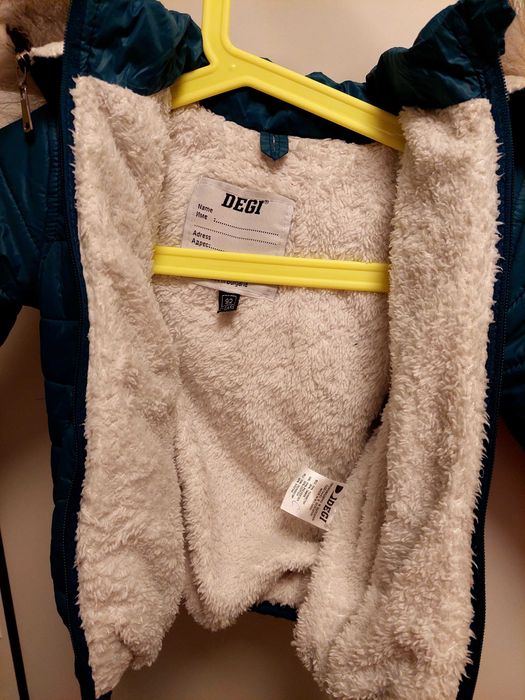 Яке с естествен косъм