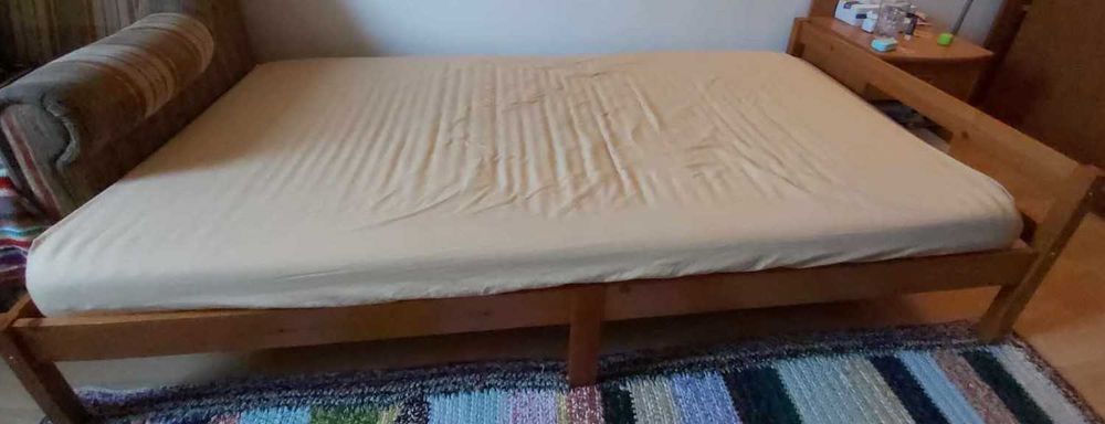 Pat lemn 100/200 cm