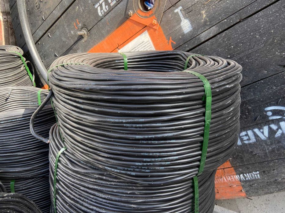VVGNG 3x4 kabel bu past kuchlanishli, yonishga chidamli (ng) kabel