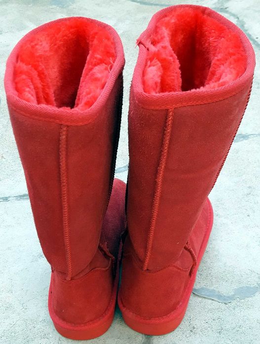 Дамски ботушки от естествена кожа-39 номер на фирмата Мей.