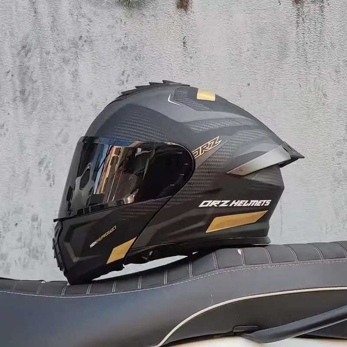 Модуларна каска Лукс с очила orz -9153