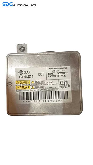 Droser Calculator Modul Xenon Far Audi A3 8V 2013 - 2016 Cod 8K0941597B [B4341]