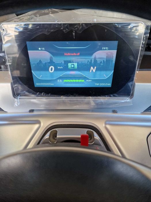 Masina electrica S1 ARORA, 2000W, 25km/h, nu necesita permis, Alb