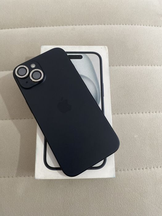 IPhone 15 цвет қара 128гб акб 84%