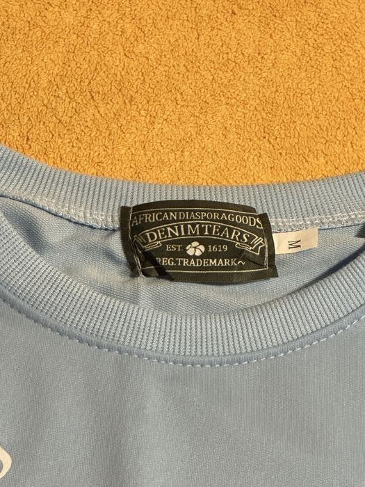 Tricou denim tears