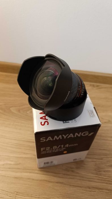 Obiectiv Samyang 14mm f/2.8 ED AS IF UMC  Montură Nikon (Versiunea AE)