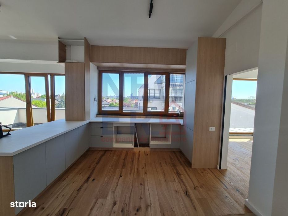 Apartament 2 camere cu terasa 13 mp, bloc boutique in zona Domenii — fotografia 3