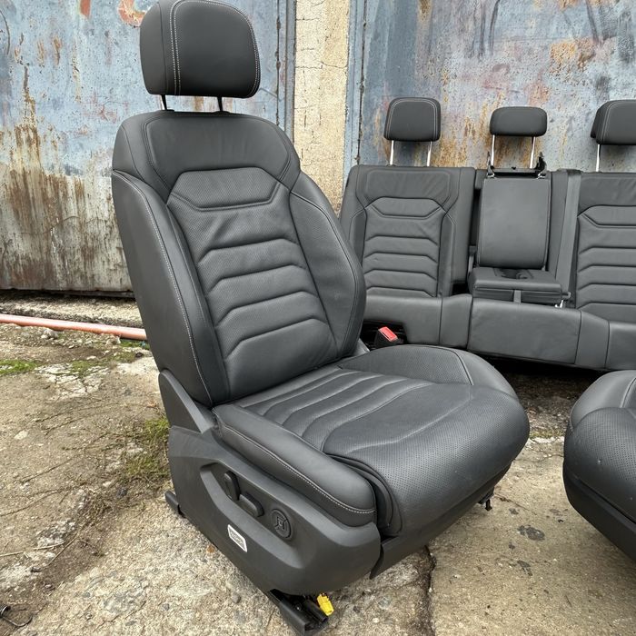 Vw Touareg CR7 Черен Кожен Салон, Кори 2018,2019,2020,2021,2022,23,24