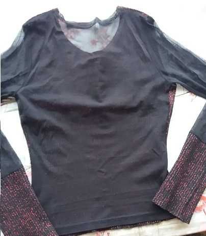 Тонкая водолазка с эффектом мерцания