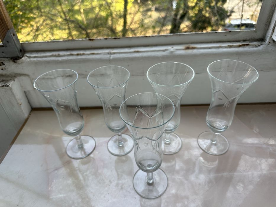 Pahare Sampanie Vintage