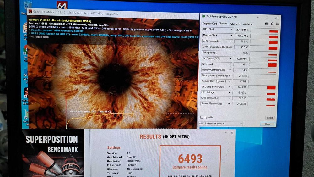 Placa video Sapphire Radeon RX 6600 XT PULSE, 8GB GDDR6 –ca noua