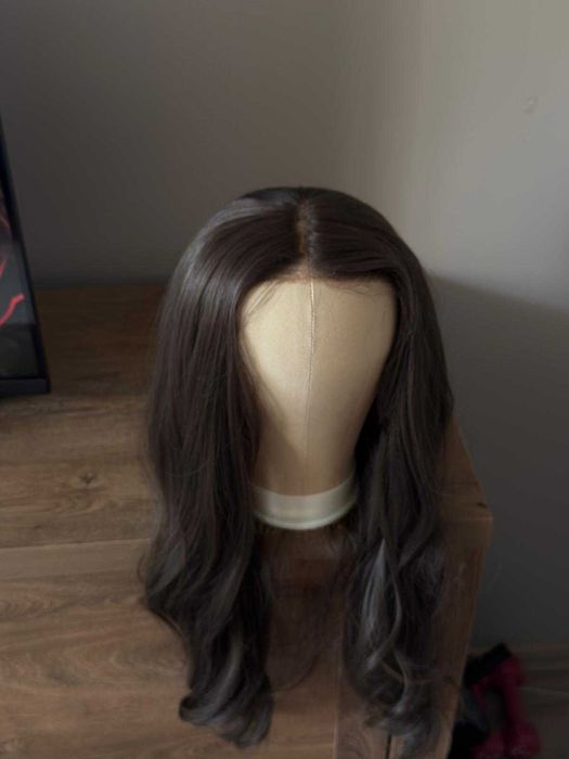 Кафява перука на вълни - Lace Front