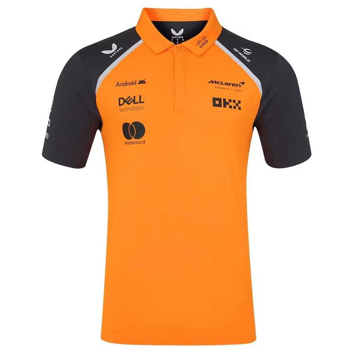 McLaren F1 Team Polo Shirt - Оригинална мъжка тениска с яка