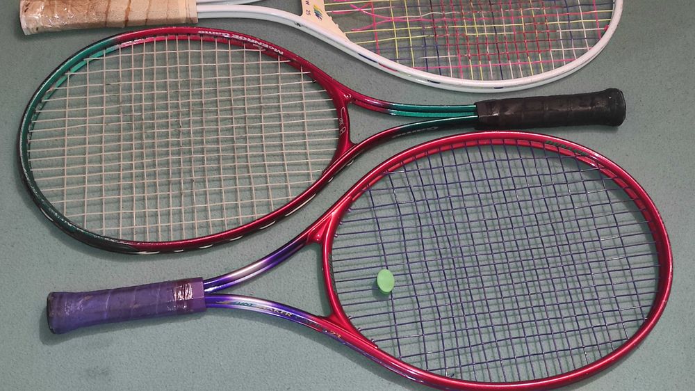 3 RACHETE TENIS CAMP  - dunlop - wilson 150 ron 3 buc.