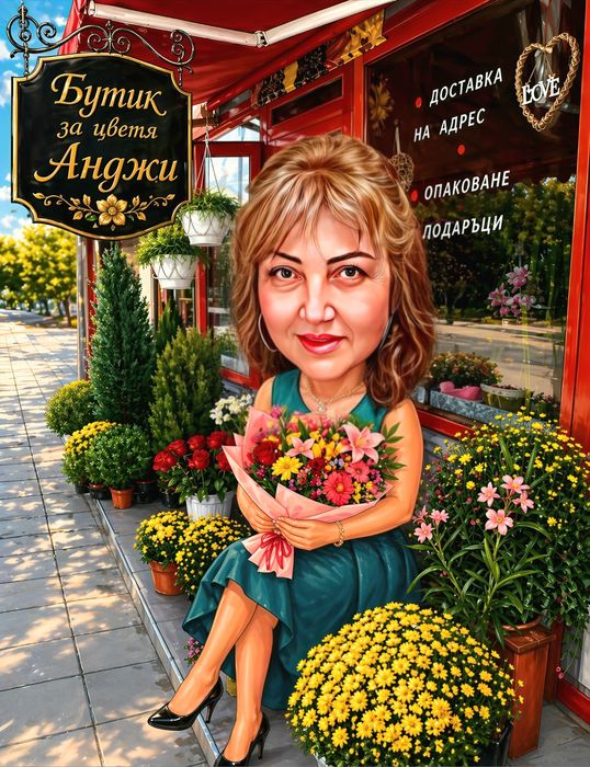 Уникални карикатури по снимка перфектният подарък!