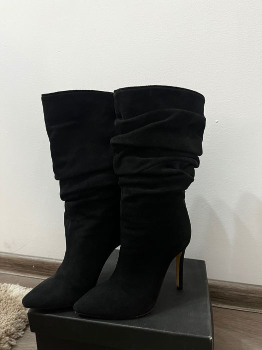 Cizme Ruiz , piele întoarsă