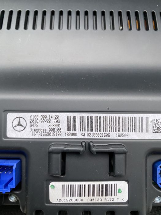 Display navigatie mare Mercedes Gle suv 166 si Gle coupe W292