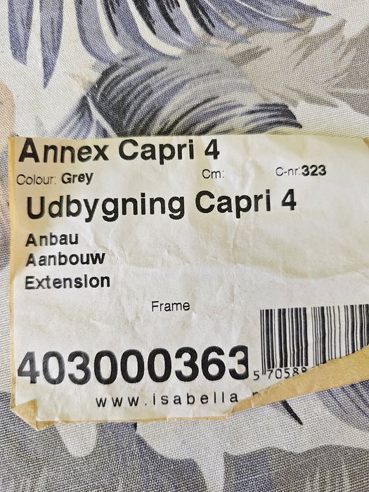 Анекс ( стая) за форселт Isabella