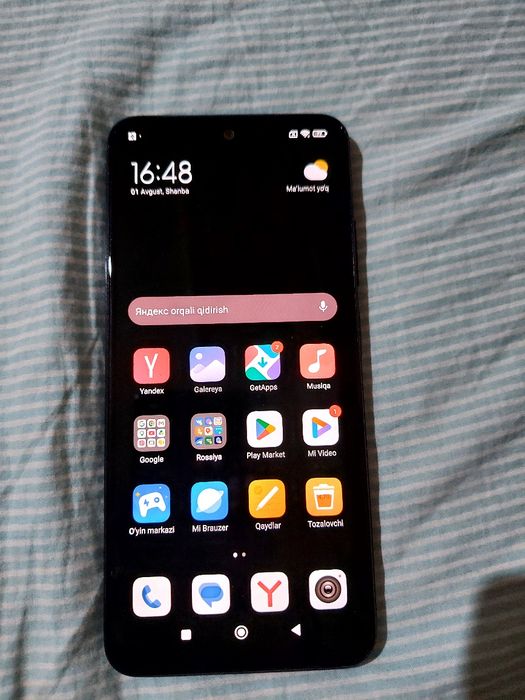 Redmi not 11 orta holatda sarpinalari bor ishlashi shaxshi abmenam bor