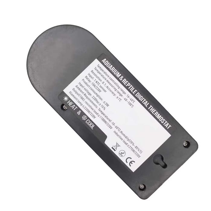 Termostat pentru reptile, controler inteligent de temperatură