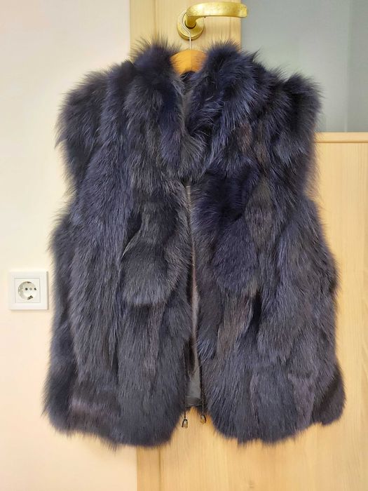 Дамски елек естествен косъм