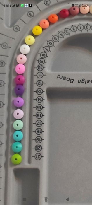 Jucării dentiție / lănțișor suzetă personalizat cu nume din silicon