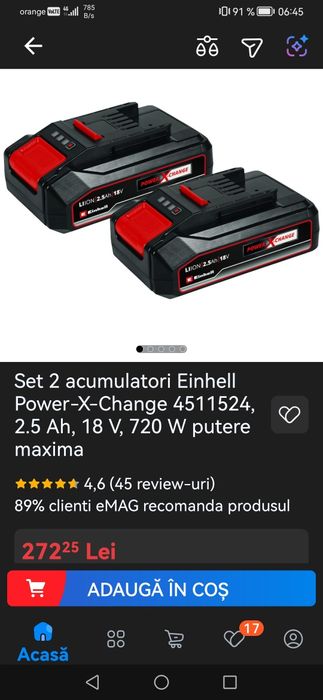 Polizor unghiular einhell