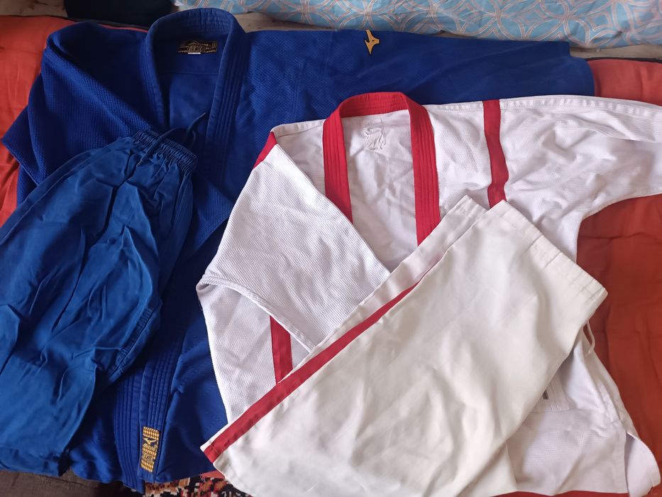 Екі кимано дзюдо 170 қазақша күрес