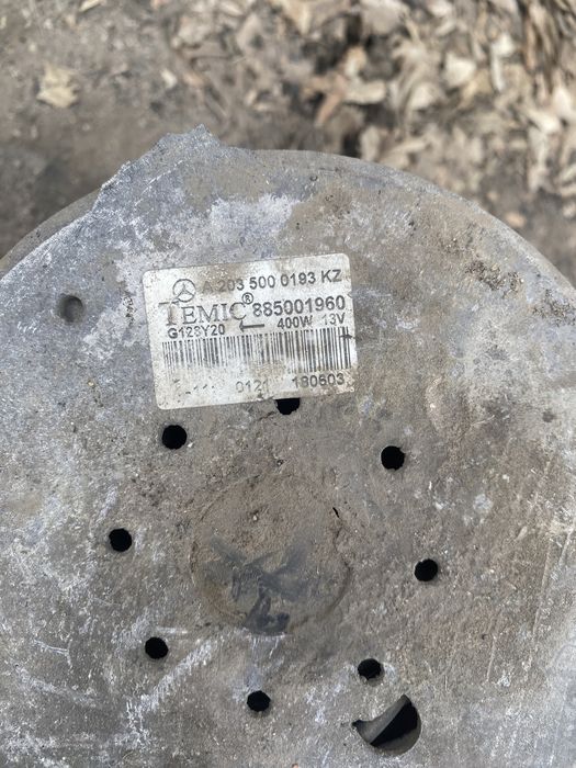 Блок вентилятора на мерс w203