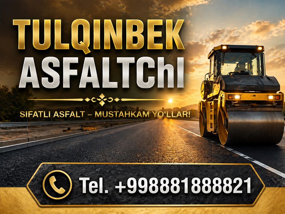 Асфальт хизмати /. Asfalt ishlari. /Aspalt