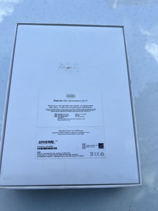 Apple iPad Air 5th avlod 64Gb sotiladi