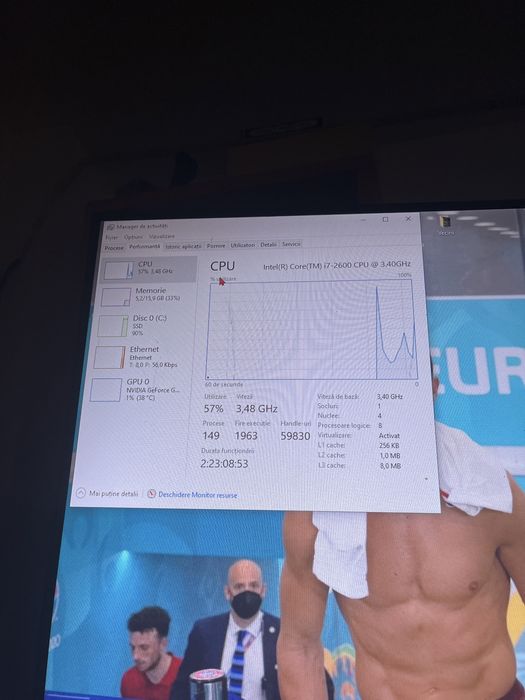 Full setup gaming, pc ,monitor + periferice