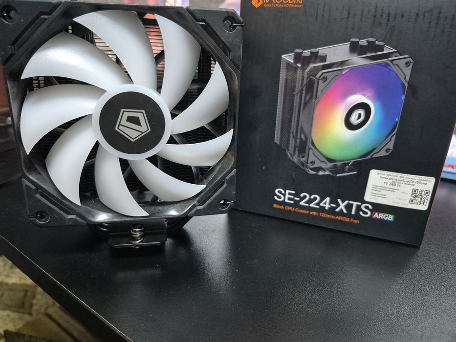 Кулер для процессора ID-COOLING SE-224-XTS ARGB (Полный комплект, чек)