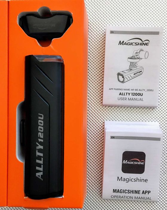 Фар и Стоп за велосипед Magicshine Allty 1200U, стоп SeeMee 50 V2.0