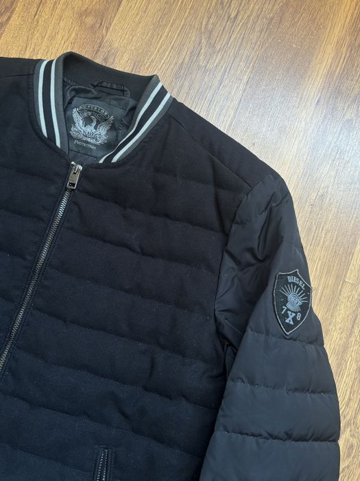 Куртка-бомбер Diesel утеплённая, оригинал, M-L