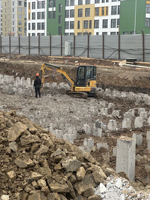 Аренда услуга Мини эксковатора копка траншей