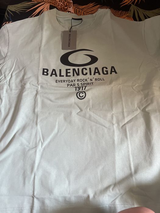 tricouri balenciaga, culoare verde, alb, negru,XL,S,XL