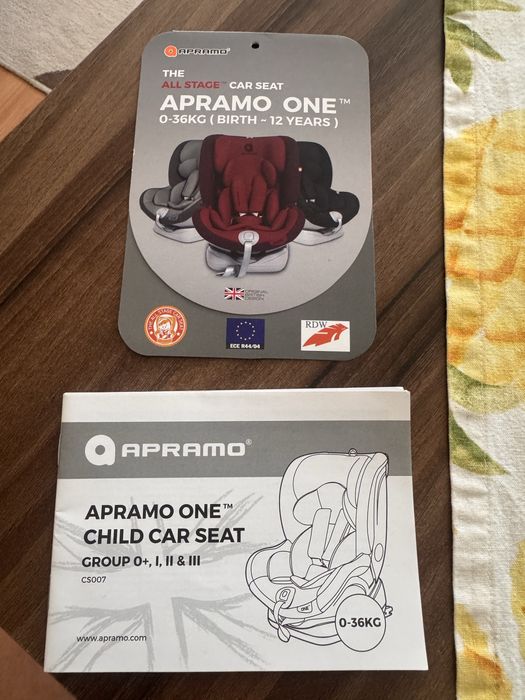 Детско столче за кола Apramo One от 0 до 36 кг