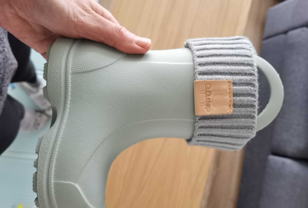 Cizme ploaie DDstep cu soseta fleece 20-21